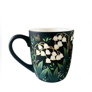 Madison Home – Lillies on Black - Soft-Touch Mug (16 oz)